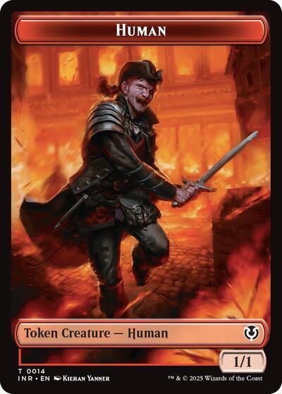 Human 0014 Emblem Chandra Dressed to Kill Double Sided Token
