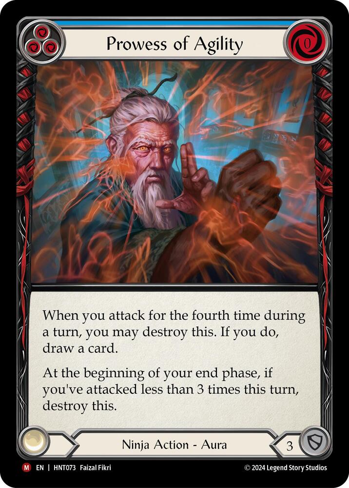Prowess of Agility - The Hunted - Flesh and Blood TCG - TCGplayer.com