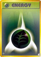 Grass Energy #3 from Pokemon Japanese Intro Pack Neo set