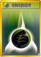 Grass Energy #4 from Pokemon Japanese Intro Pack Neo set