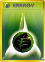 Grass Energy #26 from Pokemon Japanese Intro Pack Neo set