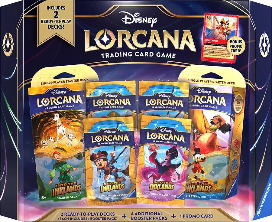 ロルカナ Lorcana 2段 コモン＆アンコモン 4倍 コンプリートセット ディズニー・ロルカナ・TCG 日本語版 構築済みデッキ THE FIRST