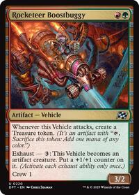 Rocketeer Boostbuggy - Aetherdrift - Magic: The Gathering card