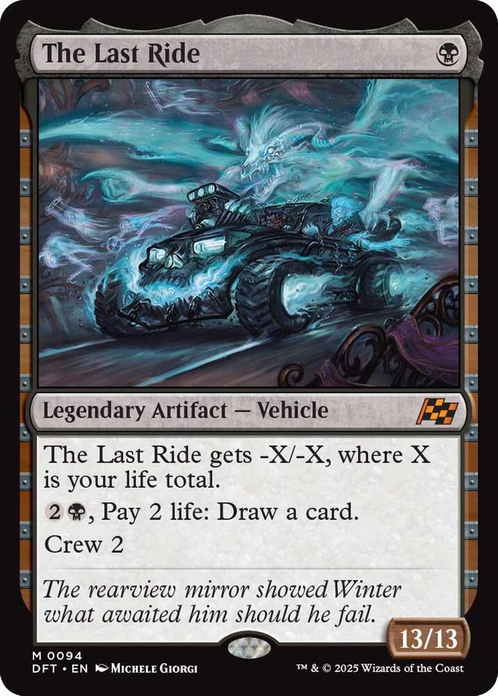 The Last Ride - Aetherdrift - Magic: The Gathering - TCGplayer.com