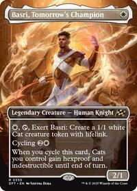 Basri, Tomorrow's Champion (Borderless) - Aetherdrift - Magic: The Gathering card