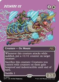 Bulwark Ox (Borderless) - Aetherdrift - Magic: The Gathering card