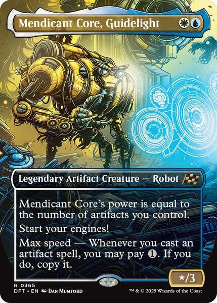 Mendicant Core, Guidelight (Borderless) - Aetherdrift - Magic: The