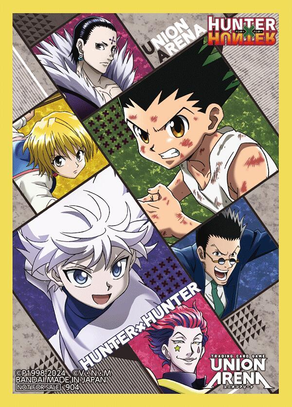 Union Arena Rare Battle AP Card Sleeves - Hunter x Hunter (3-Pack) - Bandai  Card Sleeves - Card Sleeves