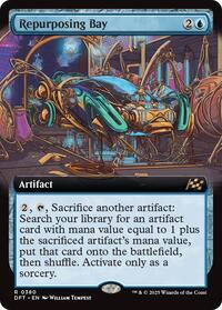 Repurposing Bay (Extended Art) - Aetherdrift - Magic: The Gathering card