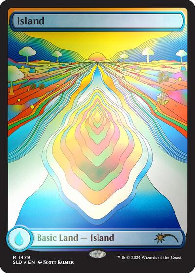 Island 1479 Rainbow Foil