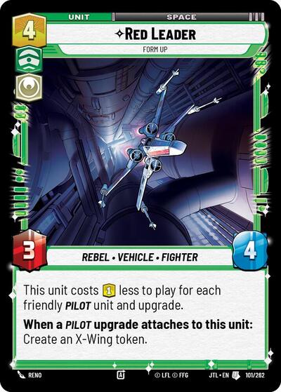 Red Leader Form Up