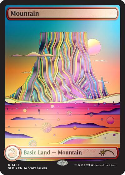 Mountain 1481 Rainbow Foil