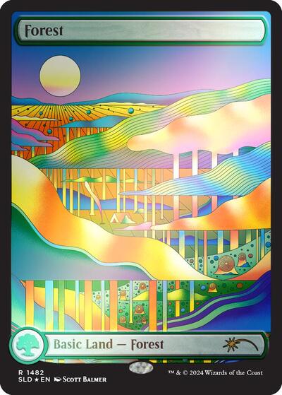 Forest 1482 Rainbow Foil
