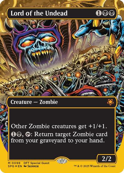 Lord of the Undead Borderless First Place Foil