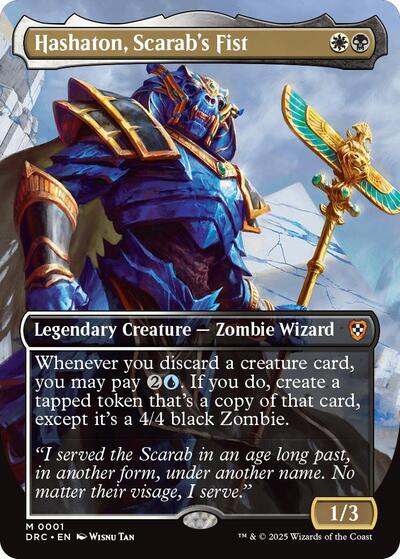 Hashaton Scarabs Fist Borderless