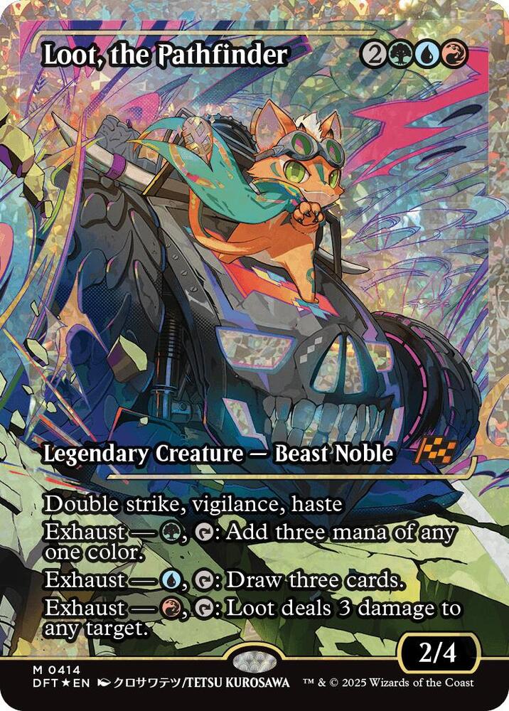 MTG 開拓者、おたから レイズド FOIL 英語 フラクチャー MTG 開拓者、おたから レイズド FOIL 英語 フラクチャー