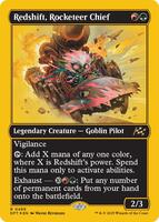 Redshift, Rocketeer Chief (First-Place Foil) - Aetherdrift - Magic