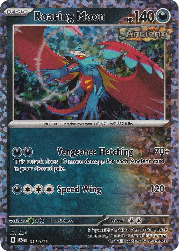 Roaring Moon 011/015 from McDonald's Promos 2024