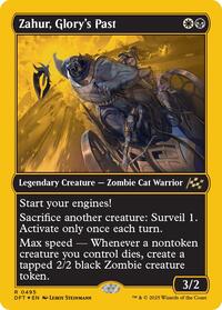 Zahur, Glory's Past (First-Place Foil) - Aetherdrift - Magic: The Gathering card