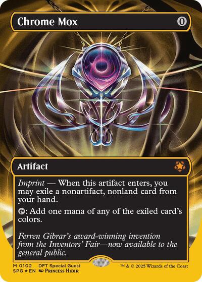 Chrome Mox Borderless First Place Foil