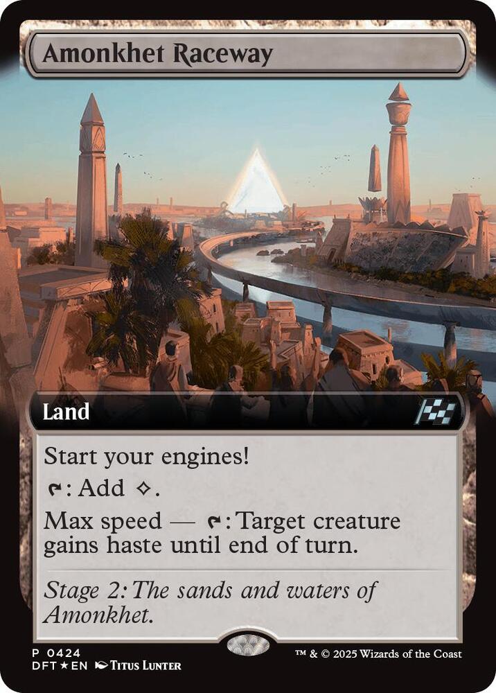 Amonkhet Raceway (Extended Art) - Aetherdrift - Magic: The