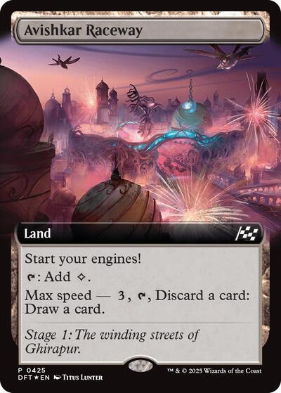 Avishkar Raceway Extended Art