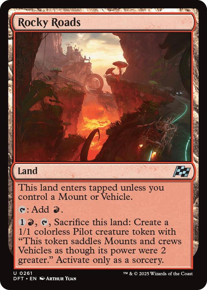 Rocky Roads 261 card