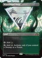 Wastewood Verge (Borderless) - Aetherdrift - Magic: The Gathering