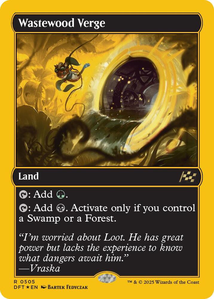 Wastewood Verge (First-Place Foil) - Aetherdrift - Magic