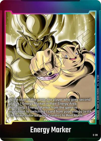 Energy Marker (E-20) card