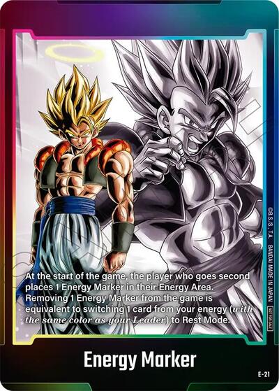 Energy Marker (E-21) card