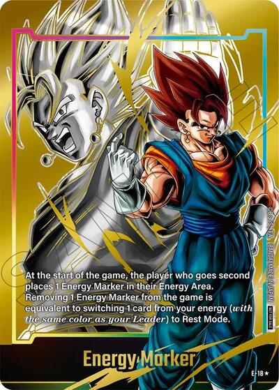 Energy Marker (E-18) (Gold) card