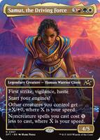 Samut, the Driving Force (Borderless) - Aetherdrift - Magic: The