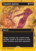 Chandra's Ignition (Borderless) (First-Place Foil) - Special