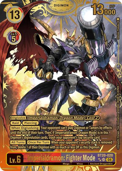 Imperialdramon: Fighter Mode (Textured) Release Special Booster 2.5 card price