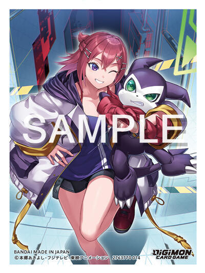 Digimon Card Game Official Sleeves - 2025 V1 Yuuki