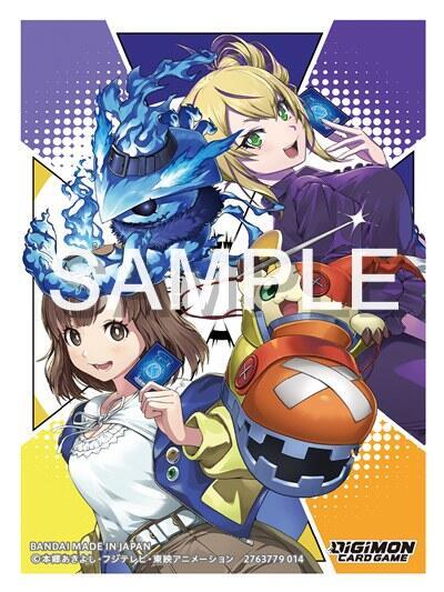 Digimon Card Game Official Sleeves - Arisa Kinosaki and Violet
