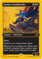 Fearless Swashbuckler (First-Place Foil) - Aetherdrift - Magic