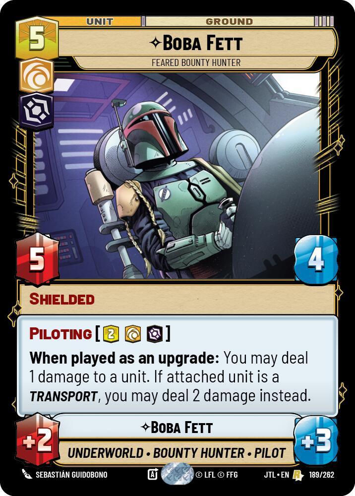 Boba Fett - Feared Bounty Hunter - Jump to Lightspeed - Star Wars