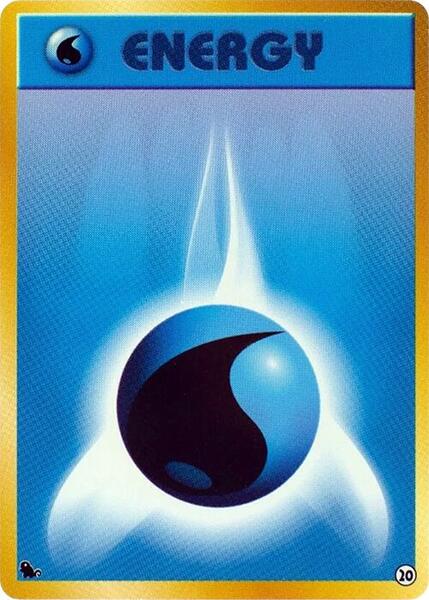 Basic Water Energy - 20 - Intro Pack (Squirtle) - Pokemon Japan ...
