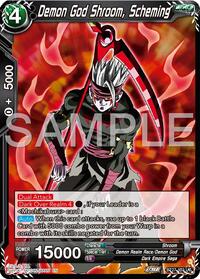 Demon God Shroom, Scheming card art