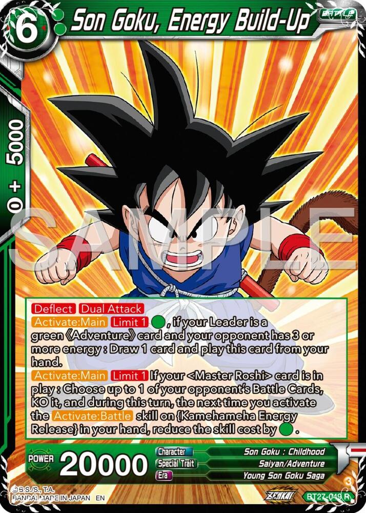 Son Goku, Energy Build-Up - History of Z - Dragon Ball Super