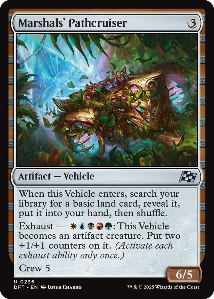 Marshals' Pathcruiser 236 card