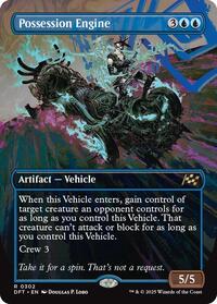Possession Engine (Borderless) - Aetherdrift - Magic: The Gathering card
