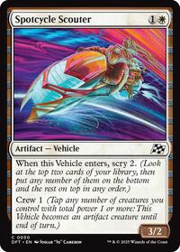 Spotcycle Scouter - Aetherdrift - Magic: The Gathering card