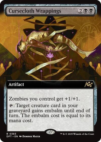 Cursecloth Wrappings Extended Art