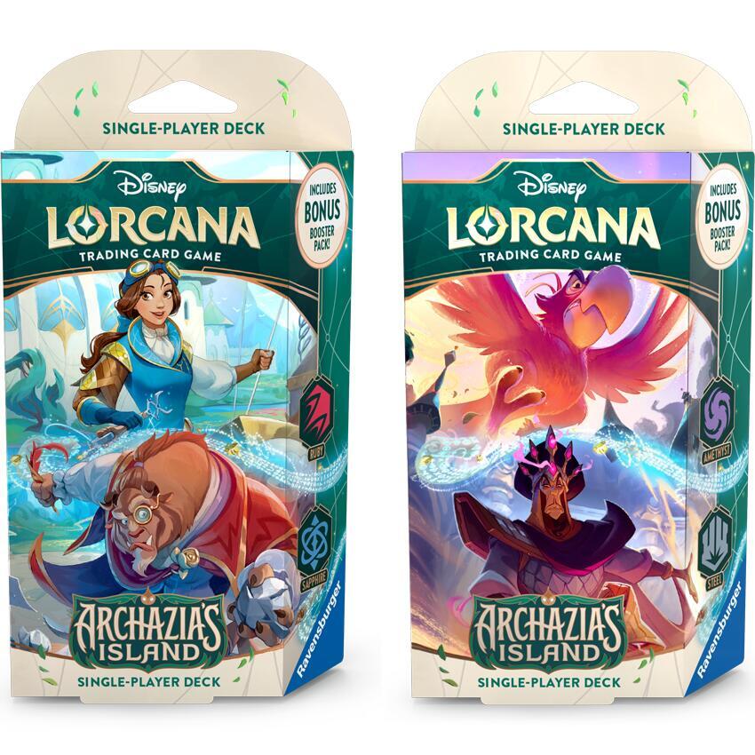 Disney Lorcana: Archazia's Island Starter Deck [Set of 2