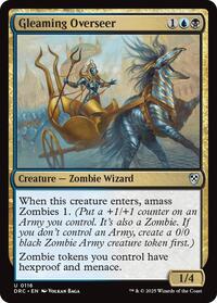 Gleaming Overseer - Commander: Aetherdrift - Magic: The Gathering card