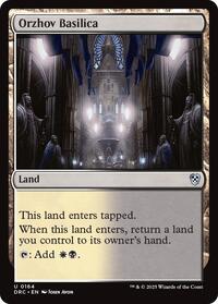 Orzhov Basilica (Commander: Aetherdrift)