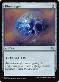 Dimir Signet (Commander: Aetherdrift)